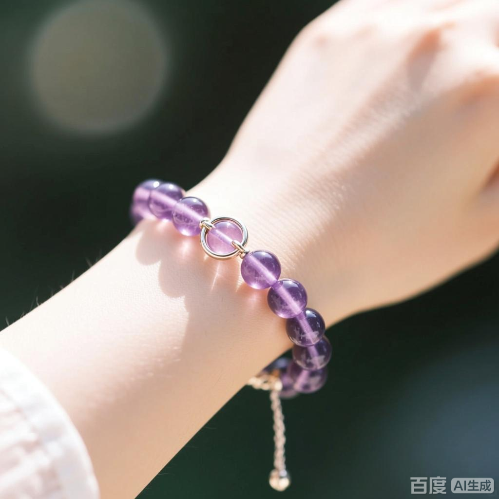 紫水晶转运手链